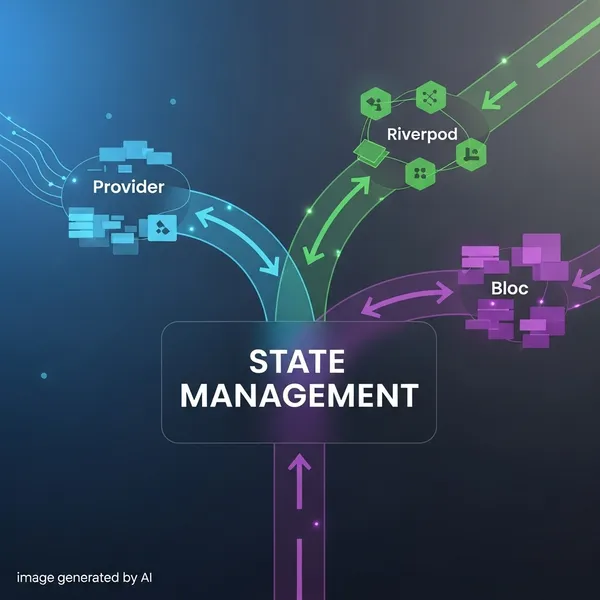 img of Flutter State Management A Simple Guide to Provider Riverpod and Bloc