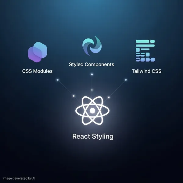 img of Styling in React: CSS Modules, Styled Components, or Tailwind?