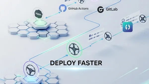 img of Using Helm with CI/CD Pipelines (GitHub Actions, GitLab, Jenkins)